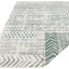 The Rugs Rugs Indoor-Outdoor Reversible Geometric Green Rug House of Isabella UK