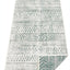 The Rugs Rugs Indoor-Outdoor Reversible Geometric Green Rug House of Isabella UK