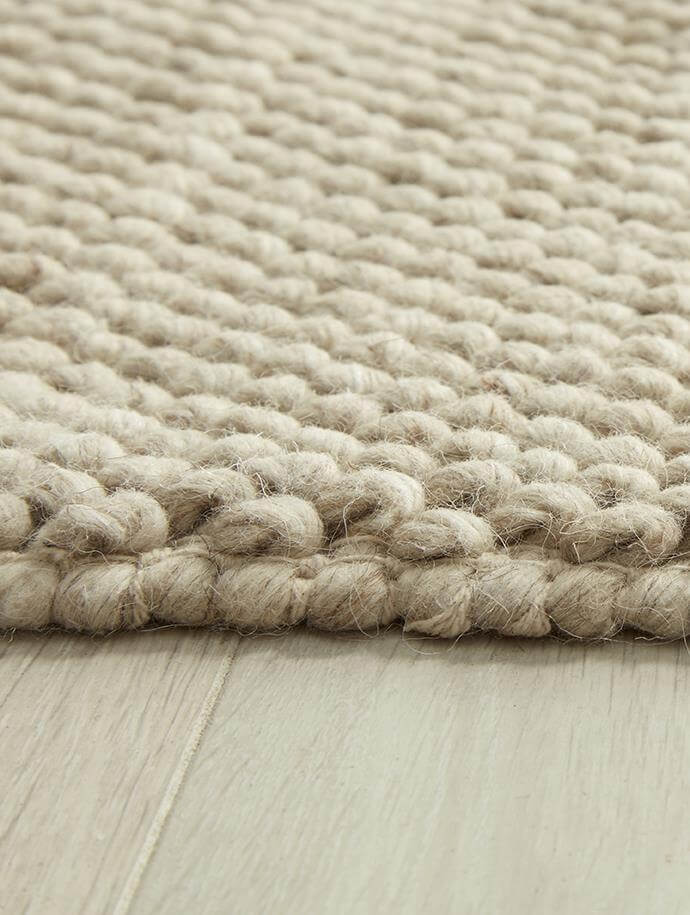 The Rugs Rugs La Playa Natural Solid Rug House of Isabella UK