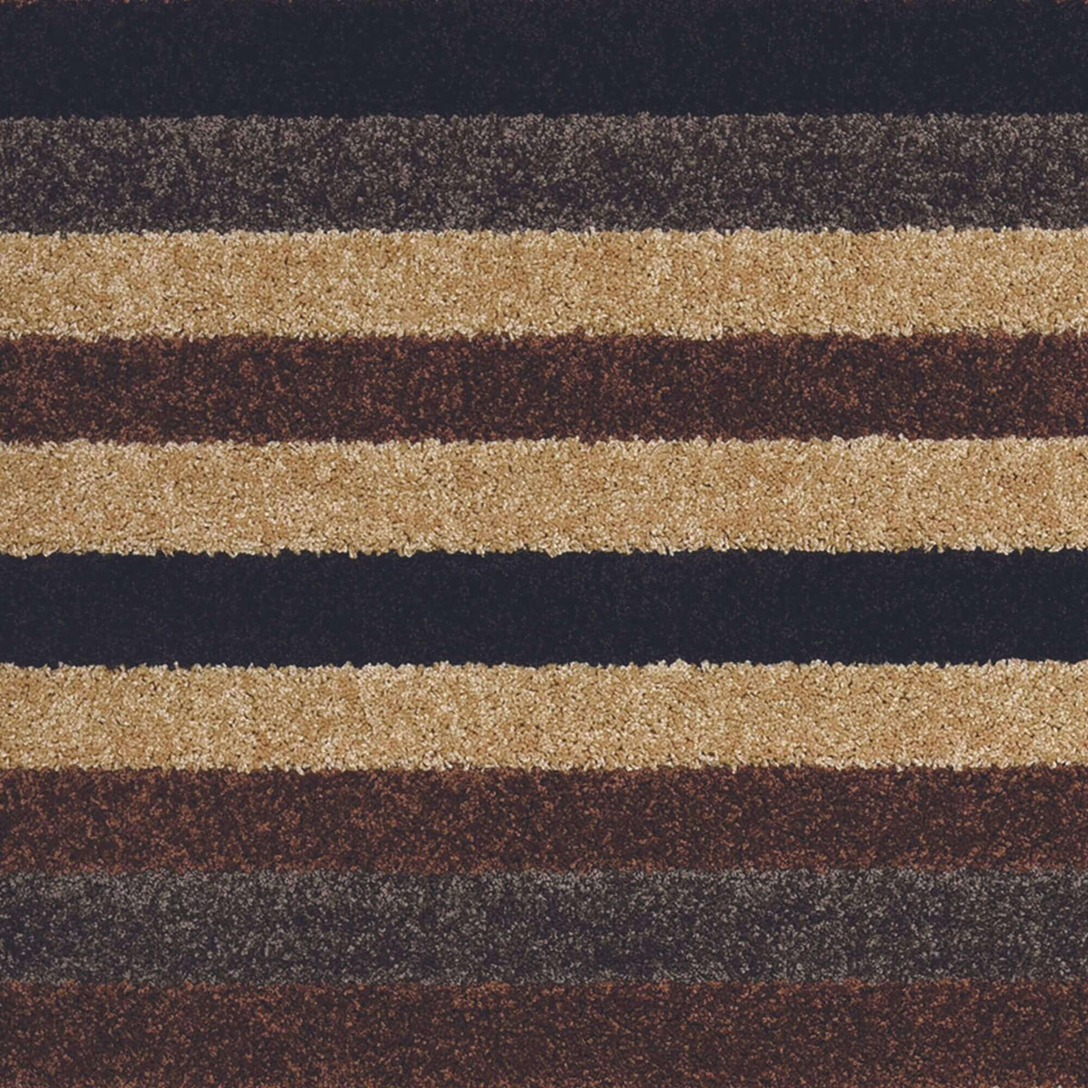 The Rugs Rugs Linea Striped Caramel Washable Rug House of Isabella UK
