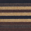The Rugs Rugs Linea Striped Caramel Washable Rug House of Isabella UK