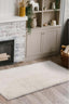 The Rugs Rugs Luxury White Faux Fur Rug House of Isabella UK