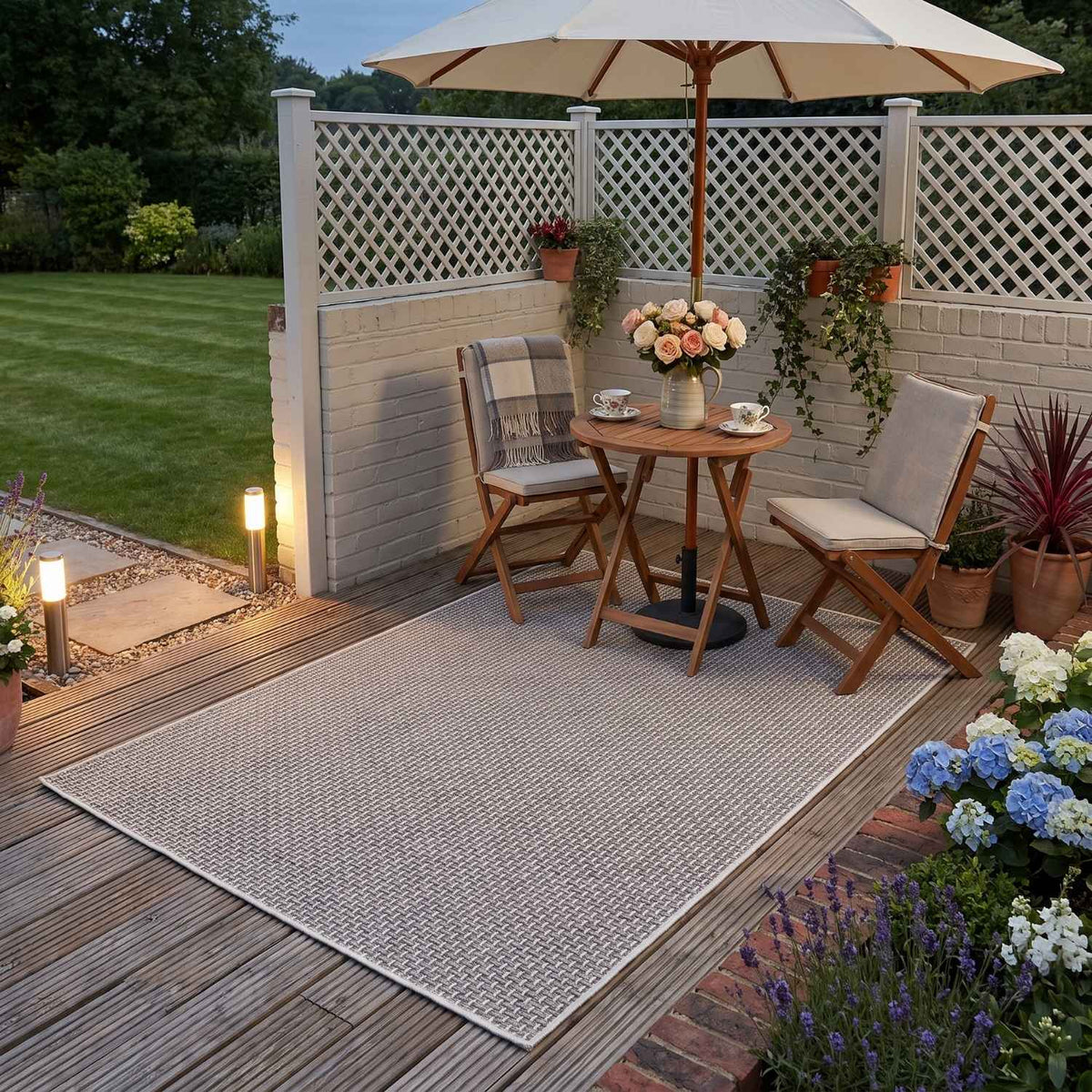 The Rugs Rugs Magic Outdoor Rug Cream | 3610 House of Isabella UK