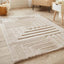 The Rugs Rugs Maze Grey Geometric Wool Rug House of Isabella UK