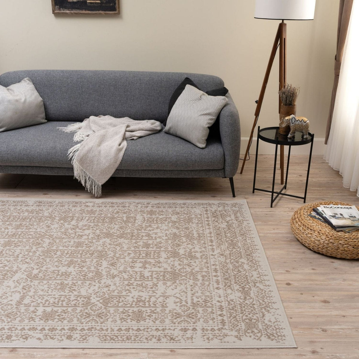 The Rugs Rugs Montana Cream and Beige Rug | 3716CB House of Isabella UK