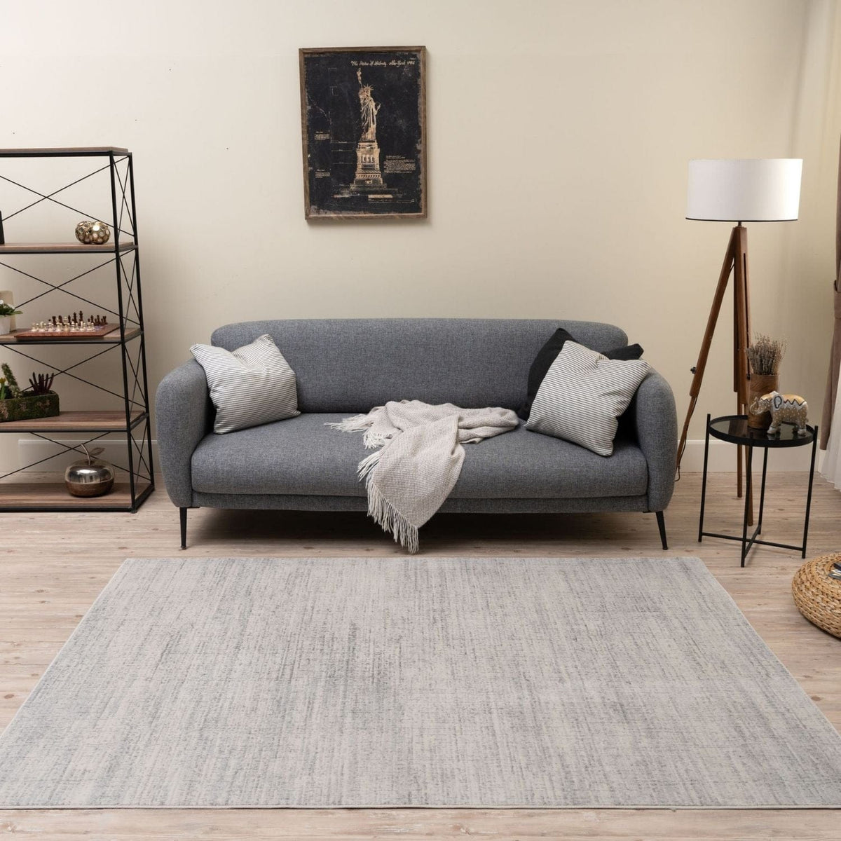 The Rugs Rugs Montana Cream & Grey Rug | 3800 House of Isabella UK