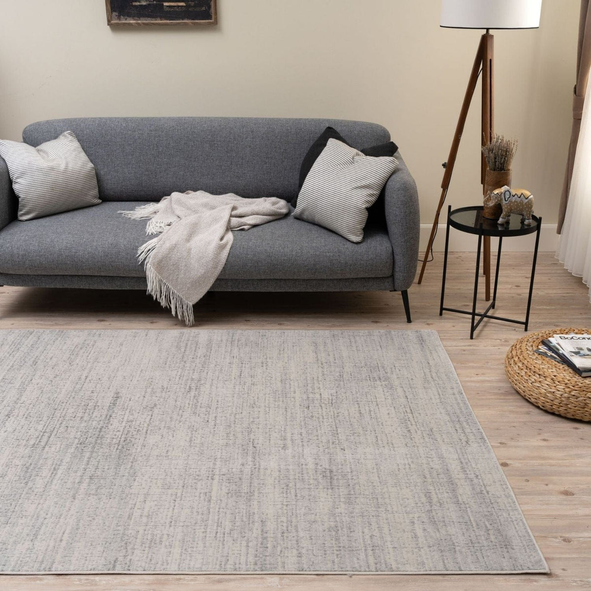 The Rugs Rugs Montana Cream & Grey Rug | 3800 House of Isabella UK