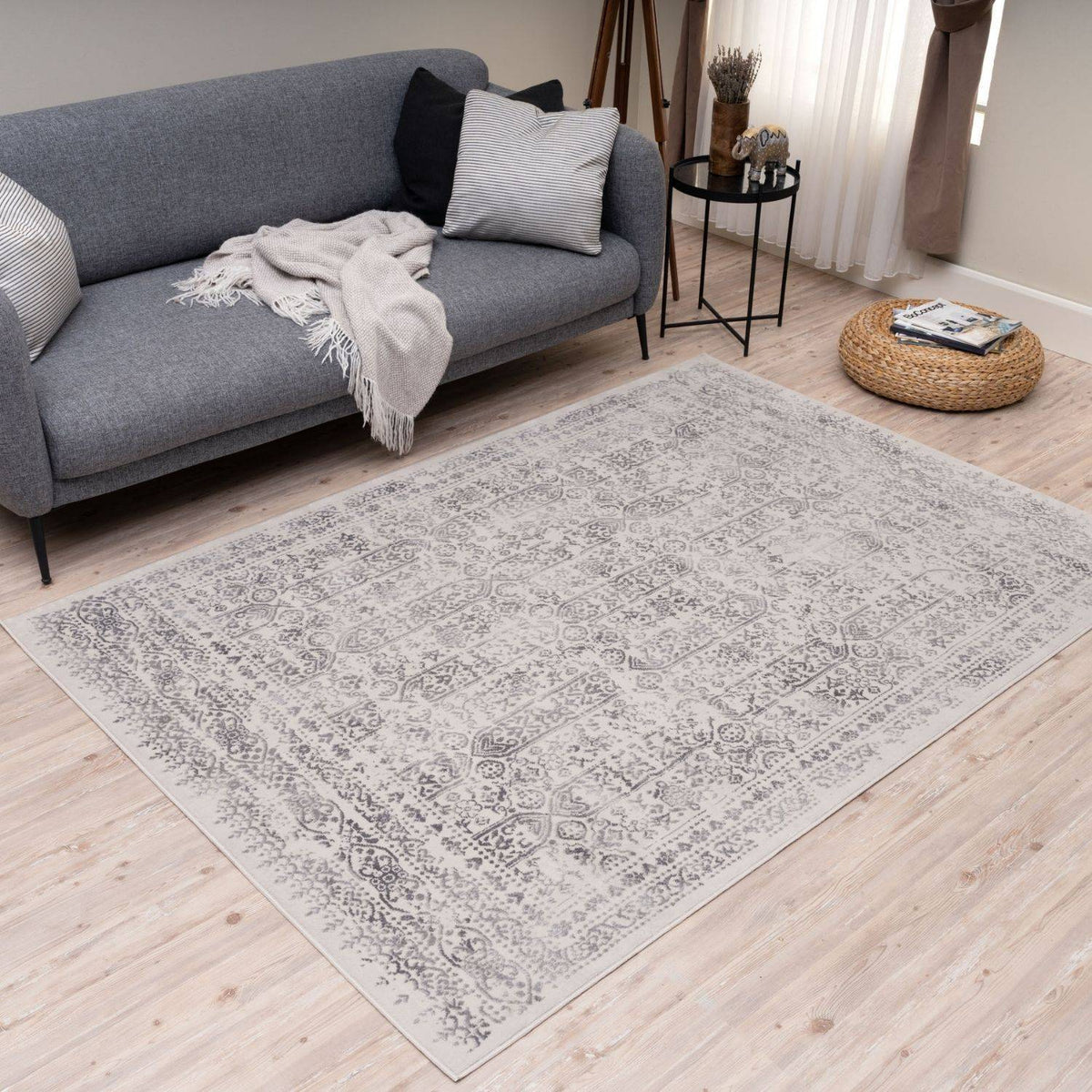 The Rugs Rugs Montana Cream Rug | 3716C House of Isabella UK