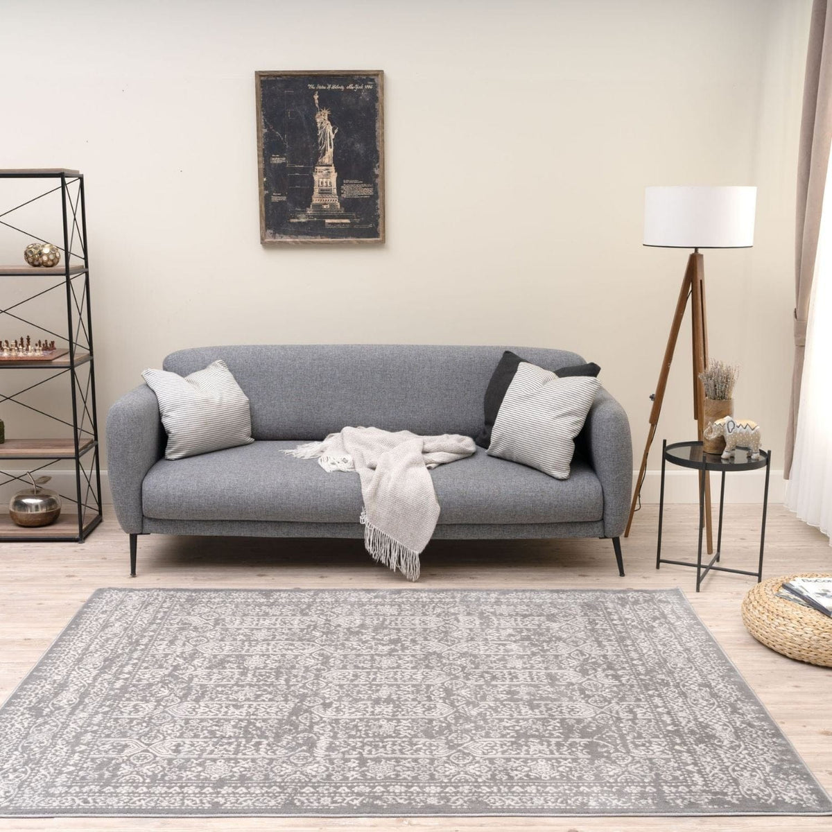 The Rugs Rugs Montana Grey Rug | 3716G House of Isabella UK