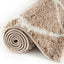 The Rugs Rugs Moroccan Beige Shaggy Rug | 520 House of Isabella UK