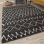 The Rugs Rugs Moroccan Dark Grey Shaggy Rug | 940 House of Isabella UK