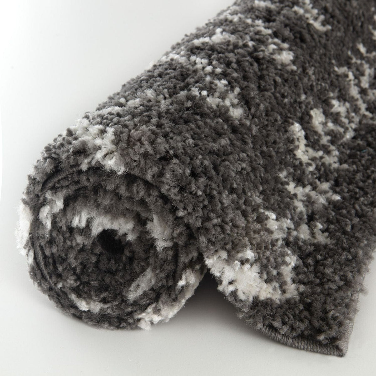 The Rugs Rugs Moroccan Dark Grey Shaggy Rug | 940 House of Isabella UK