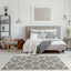 The Rugs Rugs Moroccan Grey Shaggy Rug | 610 House of Isabella UK