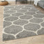 The Rugs Rugs Moroccan Grey Shaggy Rug | 610 House of Isabella UK