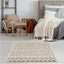 The Rugs Rugs Moroccan Ivory Beige Shaggy Rug | 1030 House of Isabella UK