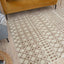 The Rugs Rugs Moroccan Ivory Beige Shaggy Rug | 1030 House of Isabella UK