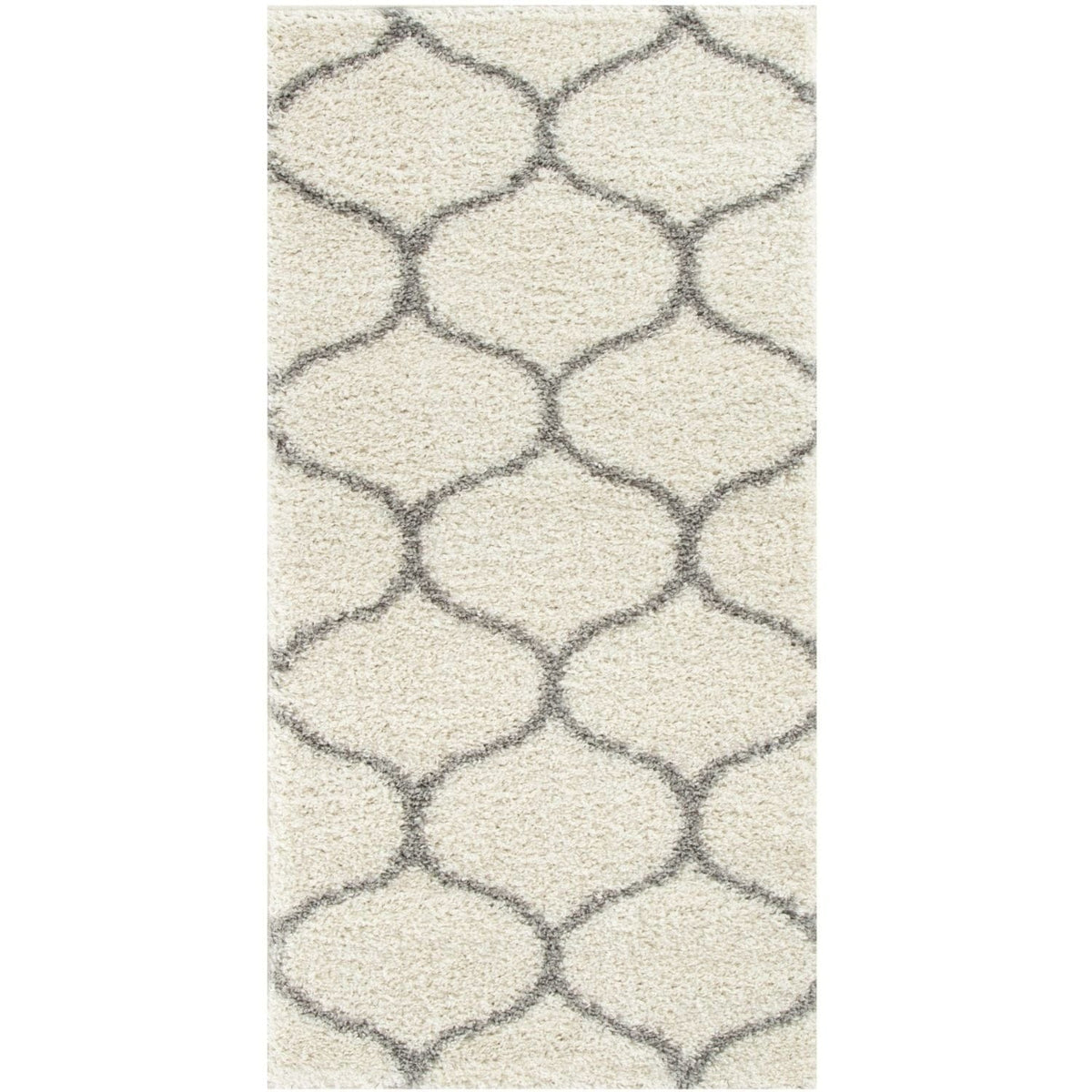The Rugs Rugs Moroccan Ivory Shaggy Rug | 600 House of Isabella UK