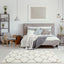 The Rugs Rugs Moroccan Ivory Shaggy Rug | 600 House of Isabella UK