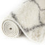 The Rugs Rugs Moroccan Ivory Shaggy Rug | 600 House of Isabella UK