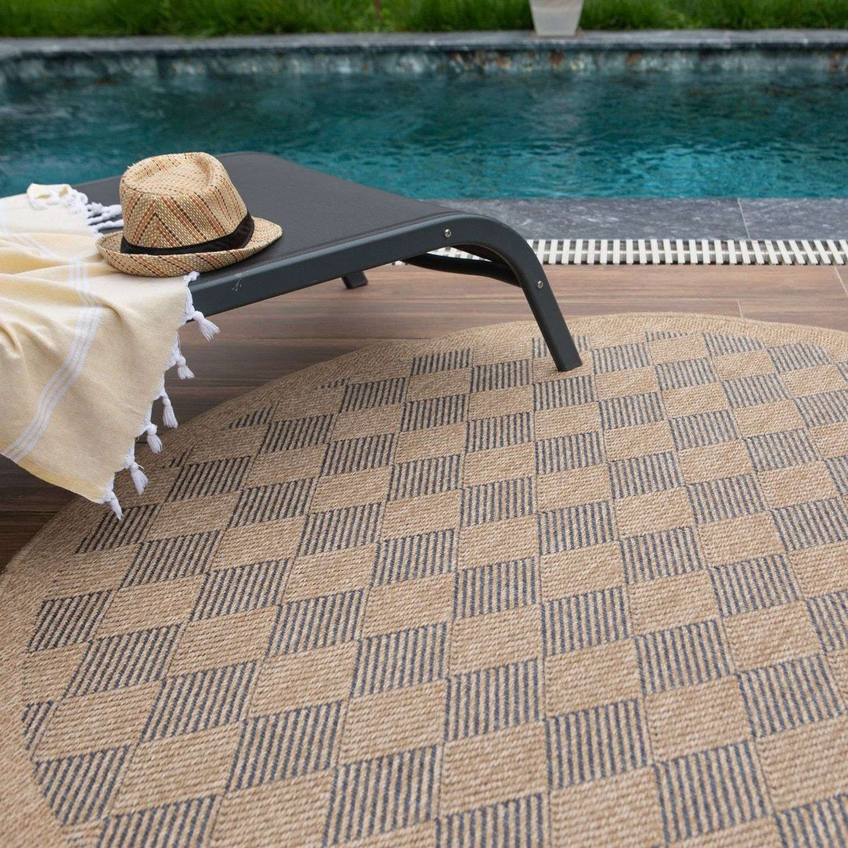 The Rugs Rugs Nature Outdoor Rug Blue | 5300B House of Isabella UK