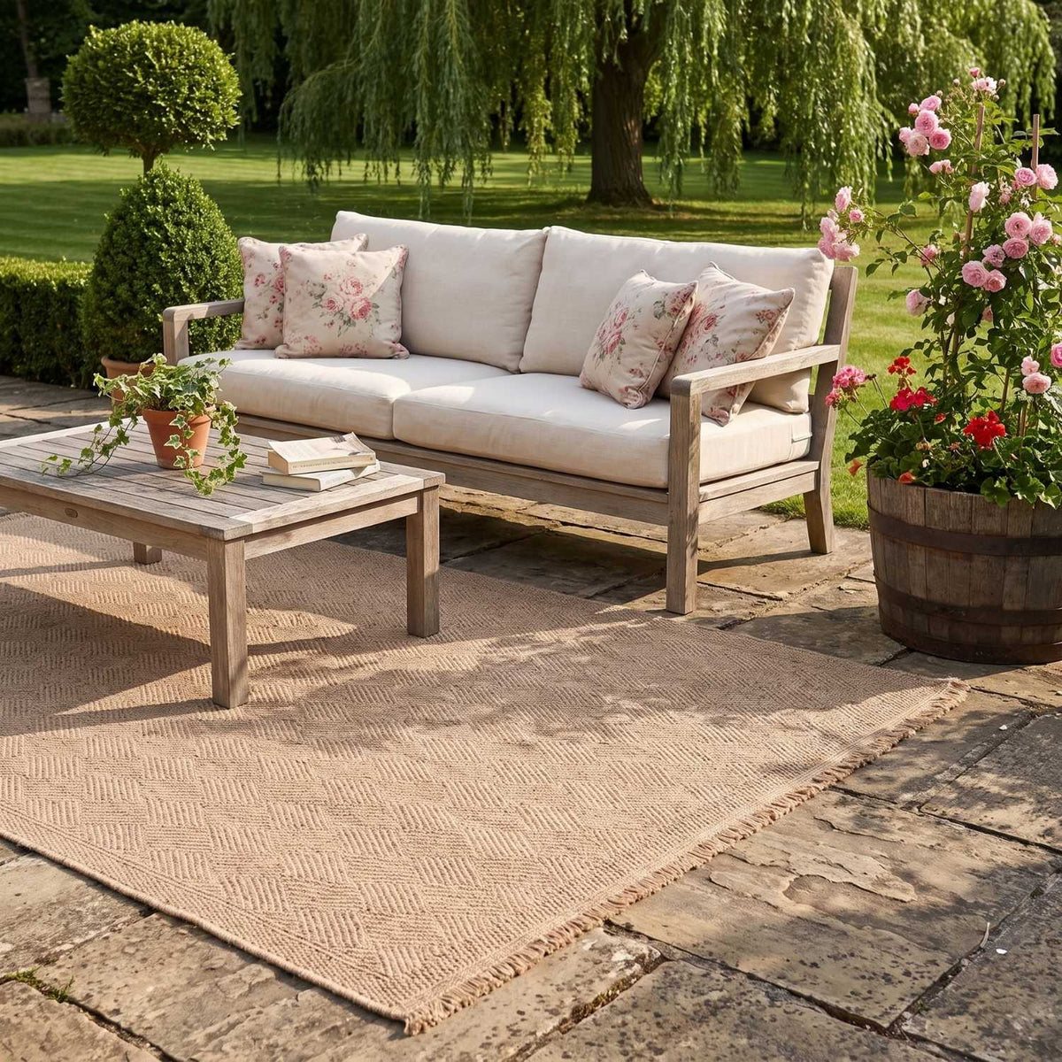 The Rugs Rugs Nature Outdoor Rug Neutral | 5300N House of Isabella UK