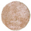 The Rugs Rugs Ø 100 cm Soft Washable Beige Shaggy Rug | SA-02 House of Isabella UK