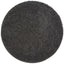 The Rugs Rugs Ø 100 cm Washable Charcoal Shaggy Rug House of Isabella UK