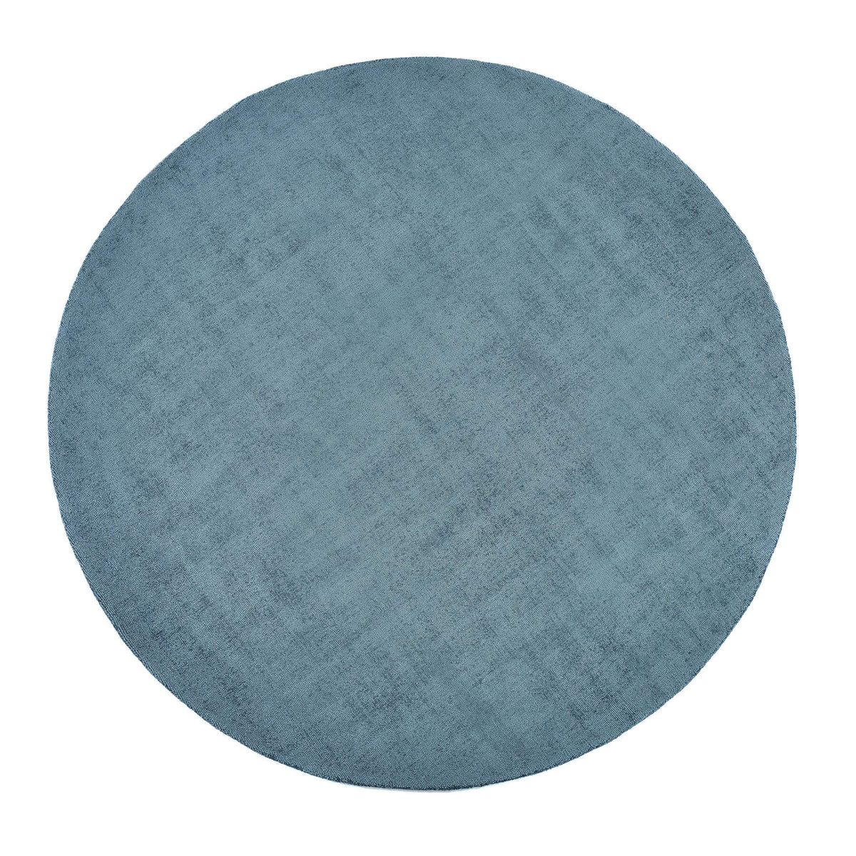 The Rugs Rugs Ø 200 cm Reef Dark Teal Eco-Friendly Rug House of Isabella UK