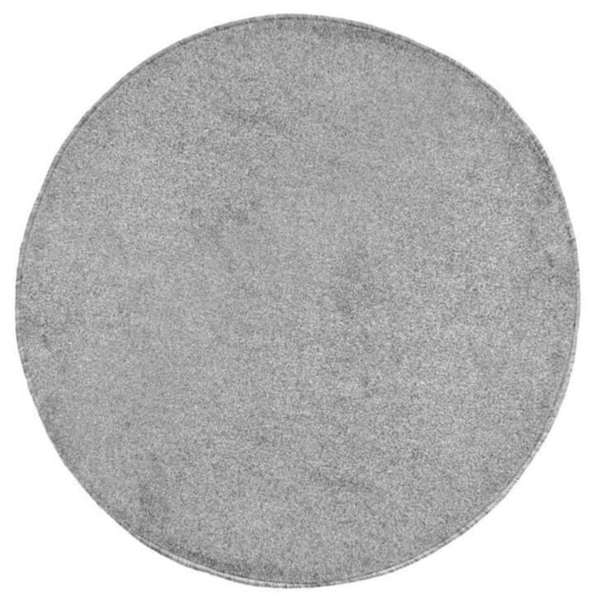 The Rugs Rugs Ø 200 cm Relay Grey Recycled Low Pile Rug House of Isabella UK
