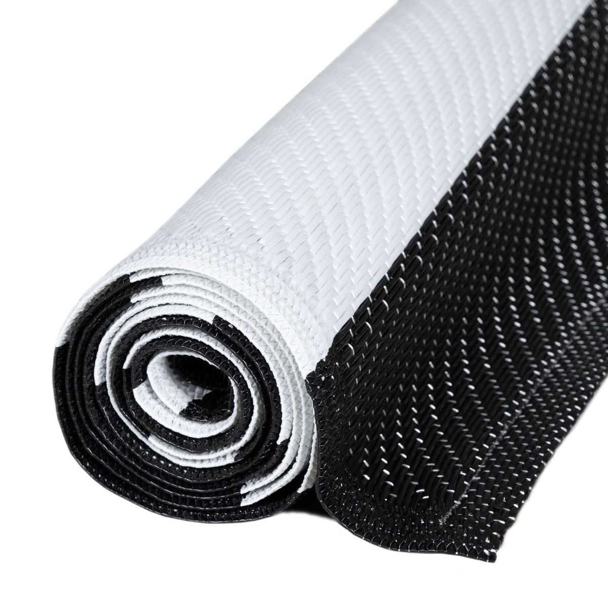 The Rugs Rugs Rainbow Outdoor Rug Black & White | 1030 House of Isabella UK