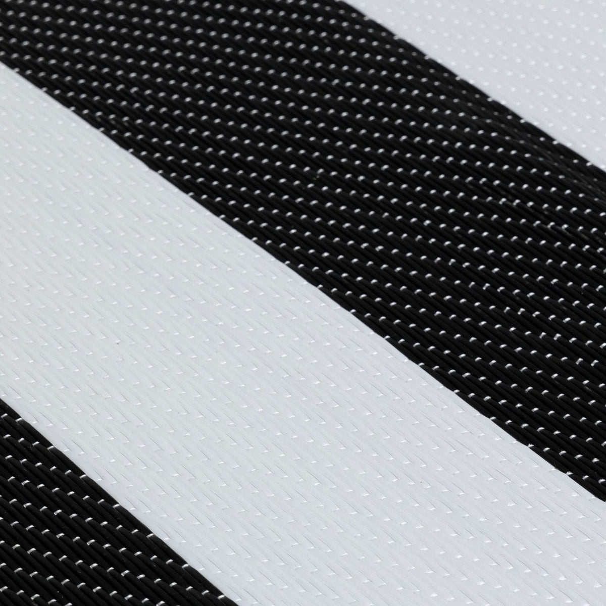 The Rugs Rugs Rainbow Outdoor Rug Black & White | 1030 House of Isabella UK