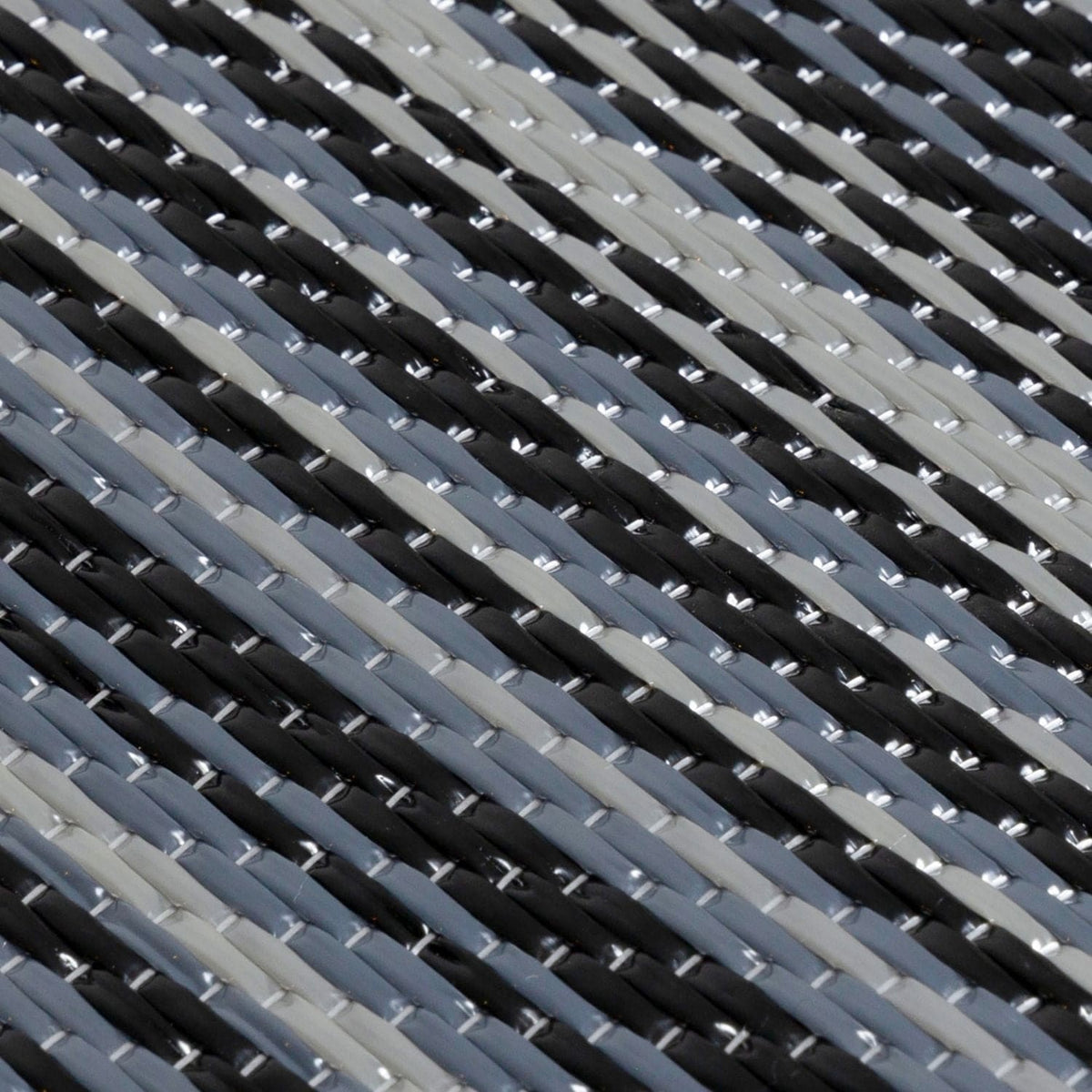 The Rugs Rugs Rainbow Outdoor Rug Dark Grey | 1020 House of Isabella UK