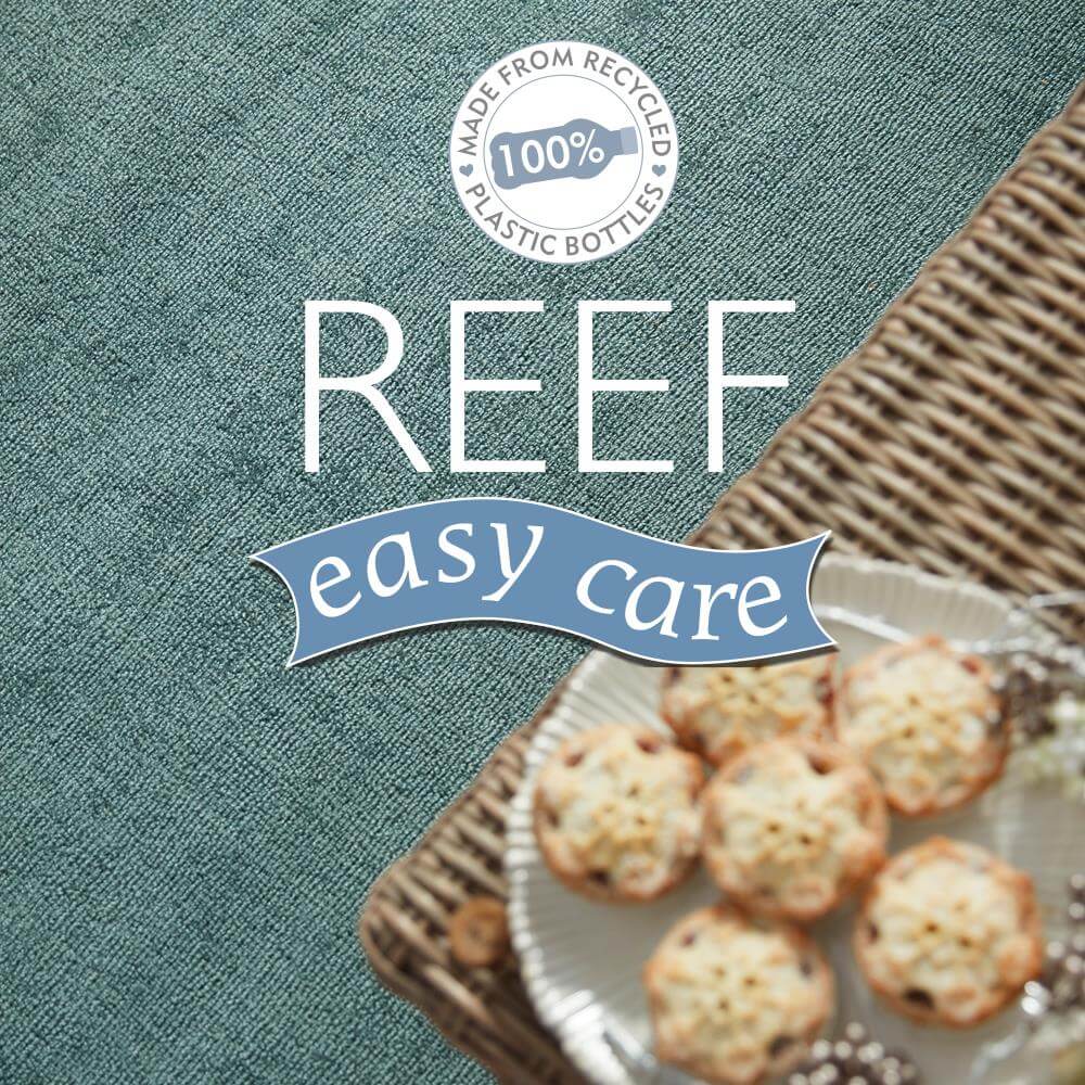 The Rugs Rugs Reef Dark Teal Eco-Friendly Rug House of Isabella UK