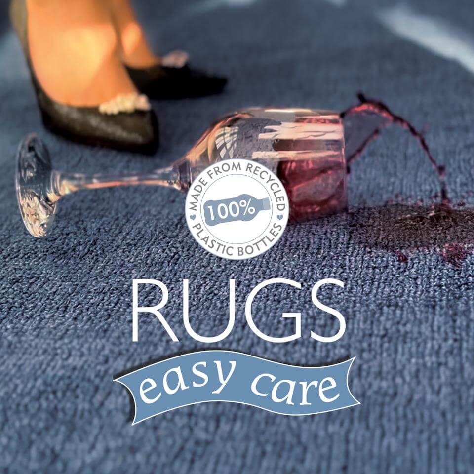 The Rugs Rugs Reef Navy Eco-Friendly Rug House of Isabella UK