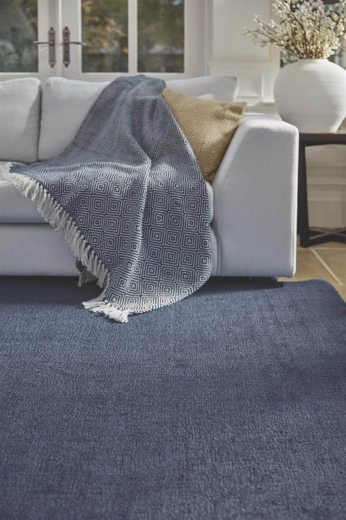 The Rugs Rugs Reef Navy Eco-Friendly Rug House of Isabella UK