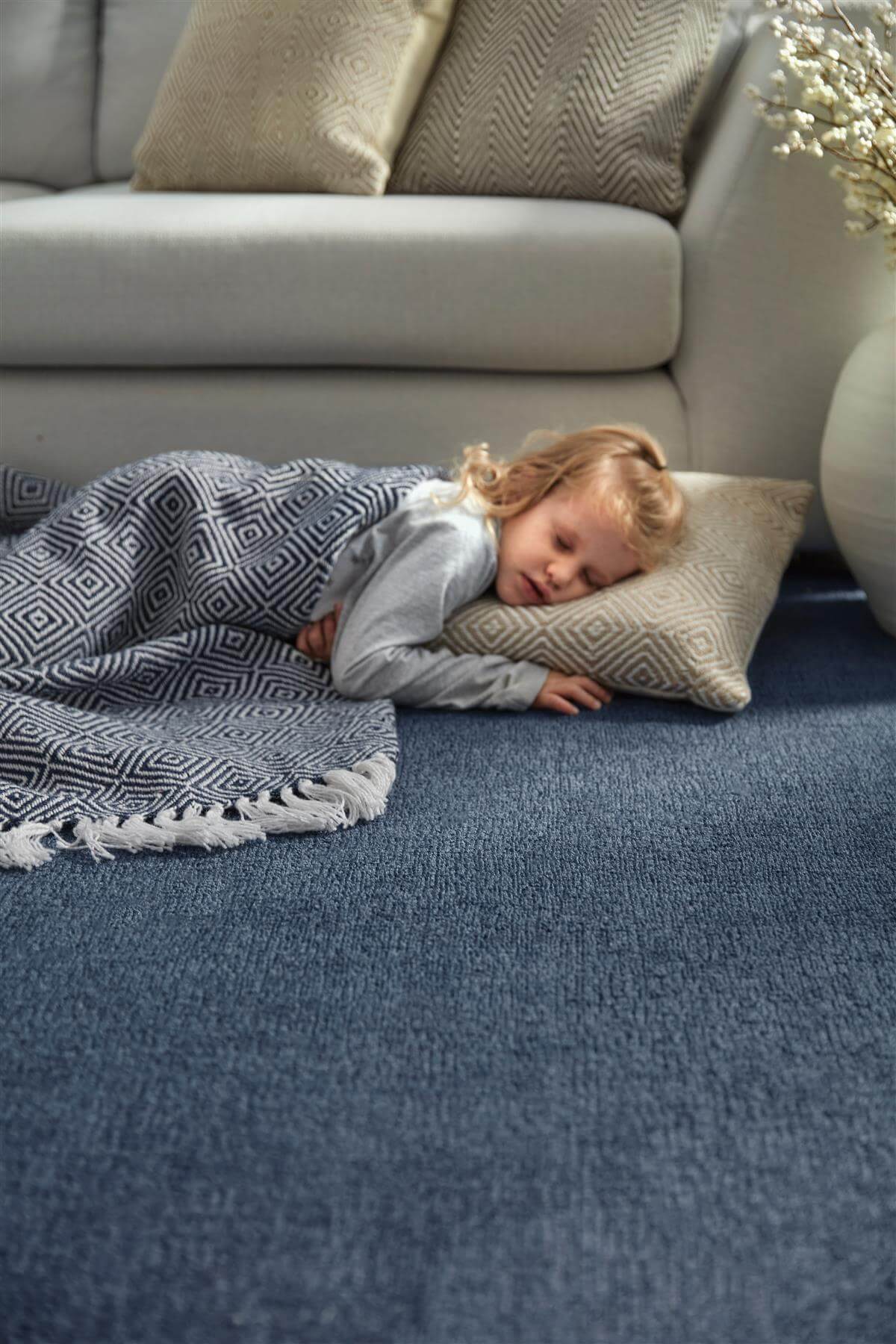 The Rugs Rugs Reef Navy Eco-Friendly Rug House of Isabella UK