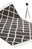 The Rugs Rugs Scandi Indoor Rug Anthracite & White House of Isabella UK