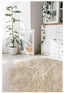 The Rugs Rugs Soft Washable Beige Shaggy Rug | SA-02 House of Isabella UK