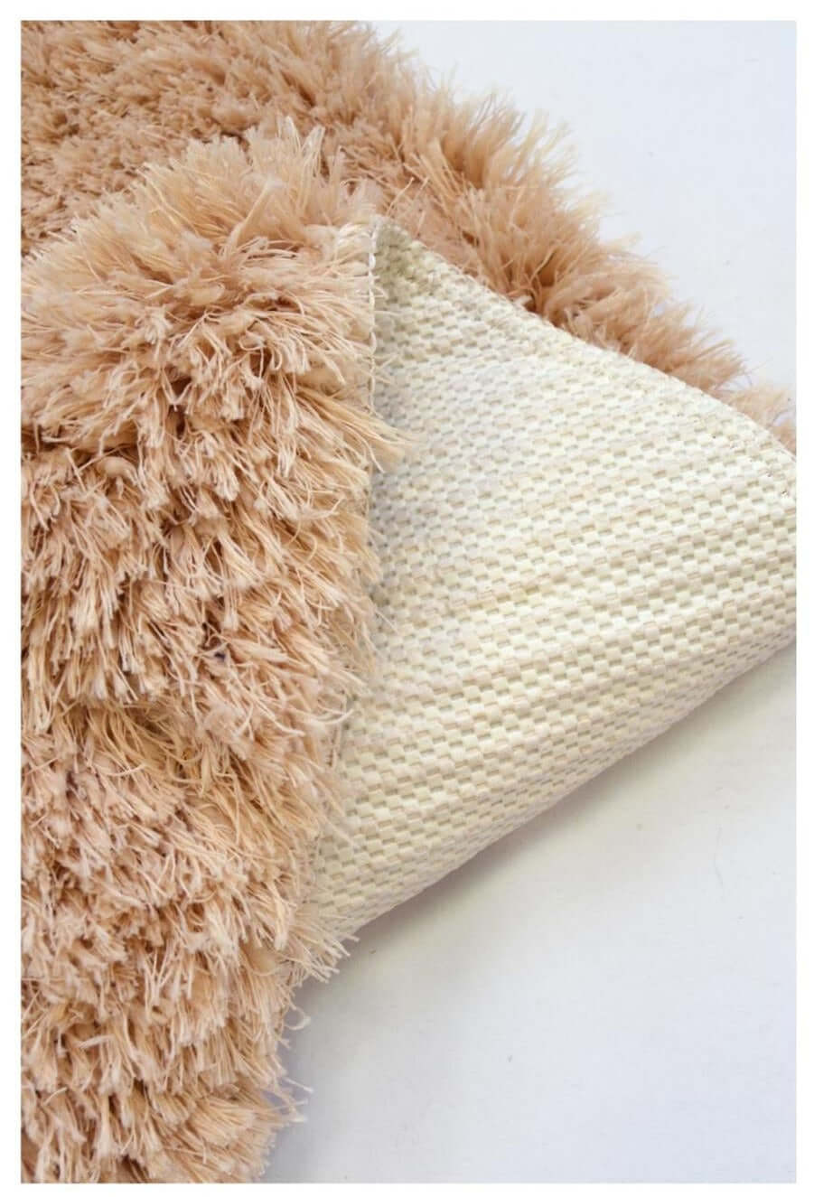 The Rugs Rugs Soft Washable Beige Shaggy Rug | SA-02 House of Isabella UK