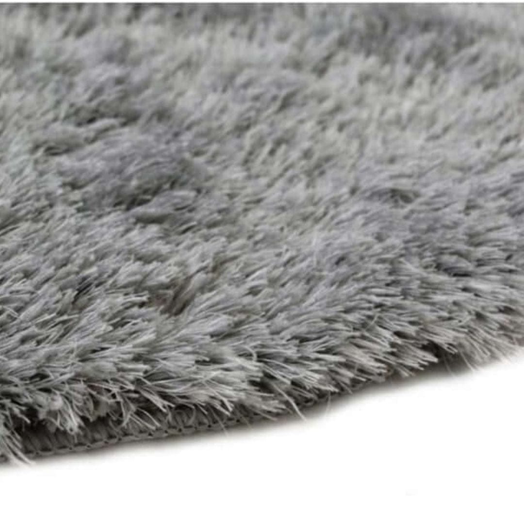 The Rugs Rugs Soft Washable Grey Shaggy Rug | SA-04 House of Isabella UK