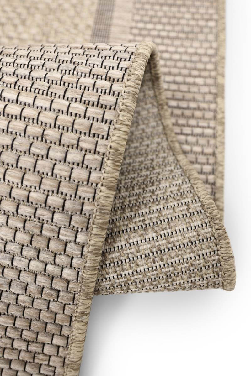 The Rugs Rugs Summer Latte Border Rug – Indoor/Outdoor House of Isabella UK