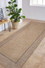 The Rugs Rugs Summer Latte Border Rug – Indoor/Outdoor House of Isabella UK