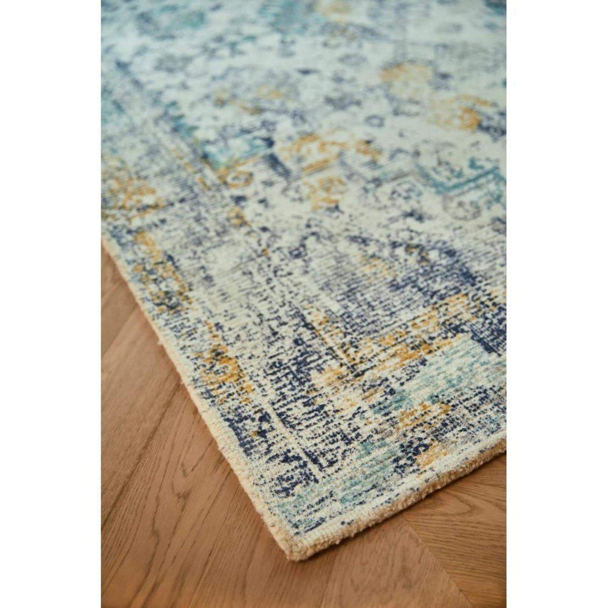 The Rugs Rugs Vogue Vintage Blue Rug House of Isabella UK