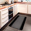 The Rugs Rugs Washable Bordered Black Rug  | 116Bl House of Isabella UK