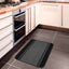 The Rugs Rugs Washable Bordered Black Rug  | 116Bl House of Isabella UK