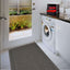 The Rugs Rugs Washable Bordered Dark Grey Rug | 110D House of Isabella UK