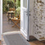 The Rugs Rugs Washable Bordered Silver Grey Rug| 110G House of Isabella UK