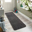 The Rugs Rugs Washable Charcoal Shaggy Rug House of Isabella UK