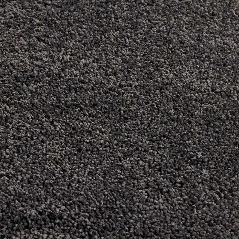 The Rugs Rugs Washable Charcoal Shaggy Rug House of Isabella UK