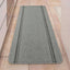 The Rugs Rugs Washable Designer Bordered Grey Rug | 116G House of Isabella UK